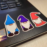 Garden Gnome Stickers