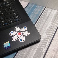 Set of Nine (9) Science Stickers